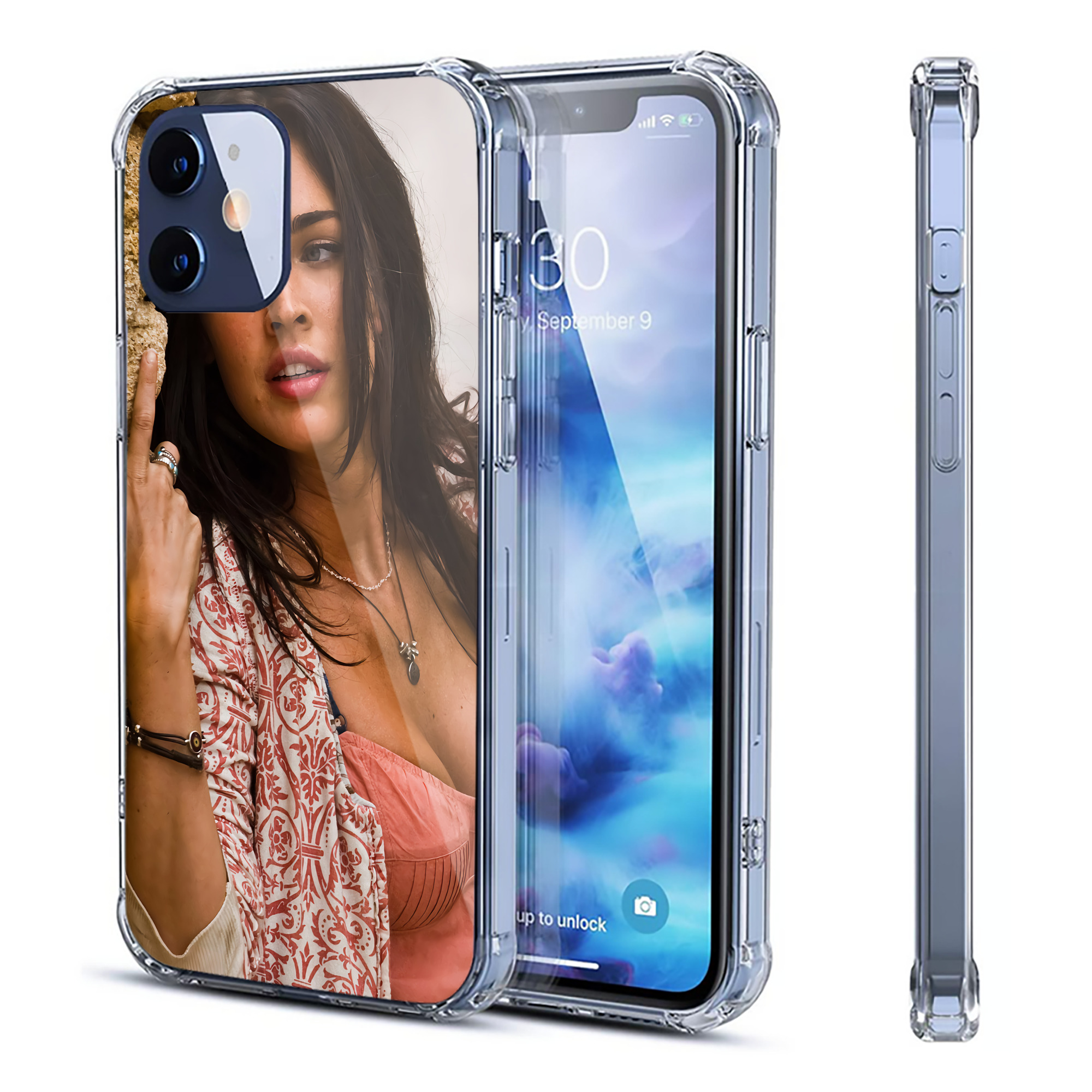 （画像用） Transformers トランスフォーマー 【iPhone 12シリーズ対応】透明スマホケース（クリアソフトケース）
